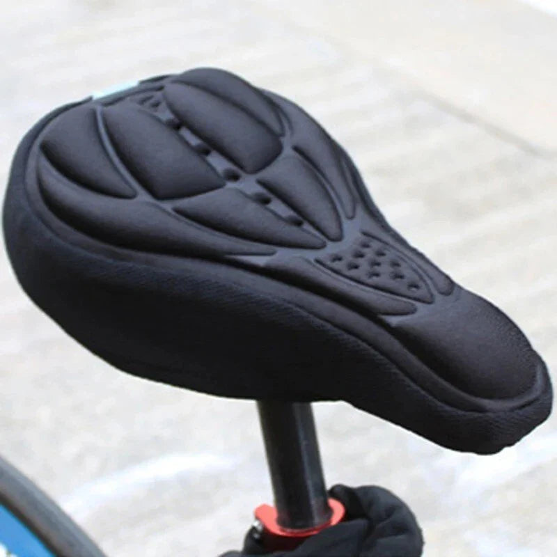 Shock-Absorbing Breathable 3D Bicycle Seat Cushion – Comfortable Fit for Road & Mountain Bikes