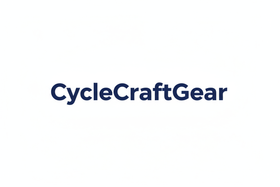 Maak een logo voor CycleCraftGear gebruik deze kleurcode: #0A2647. Alleen de tekst geen andere illustraties